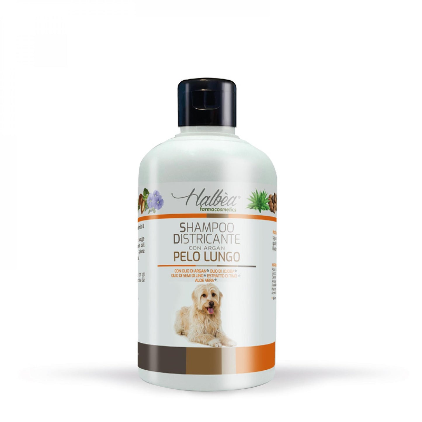Entwirrendes Hundeshampoo für langes Fell mit Argan 500 ml