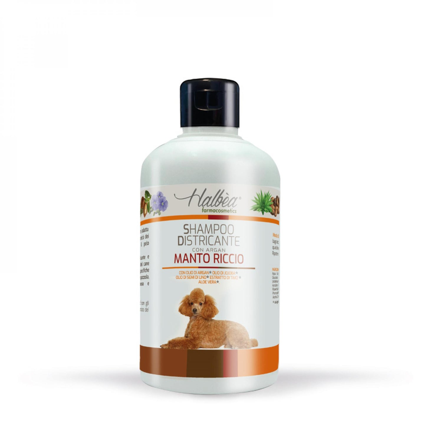 Entwirrendes Hundeshampoo für lockiges Fell mit Argan 500 ml