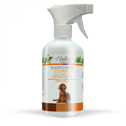 Glanz- und Hygienespray-Shampoo ohne Ausspülen 500 ml