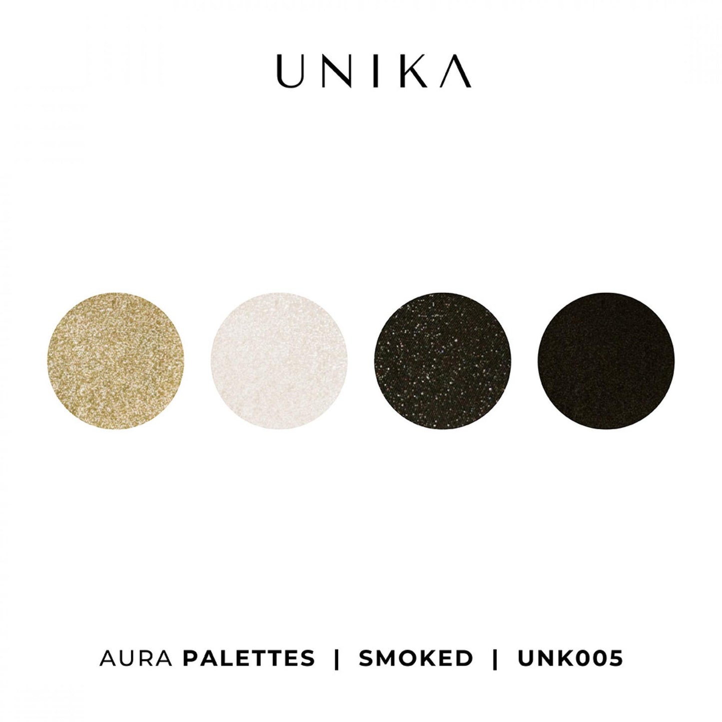 Unika Lidschattenpalette Smoked – 4 Farben