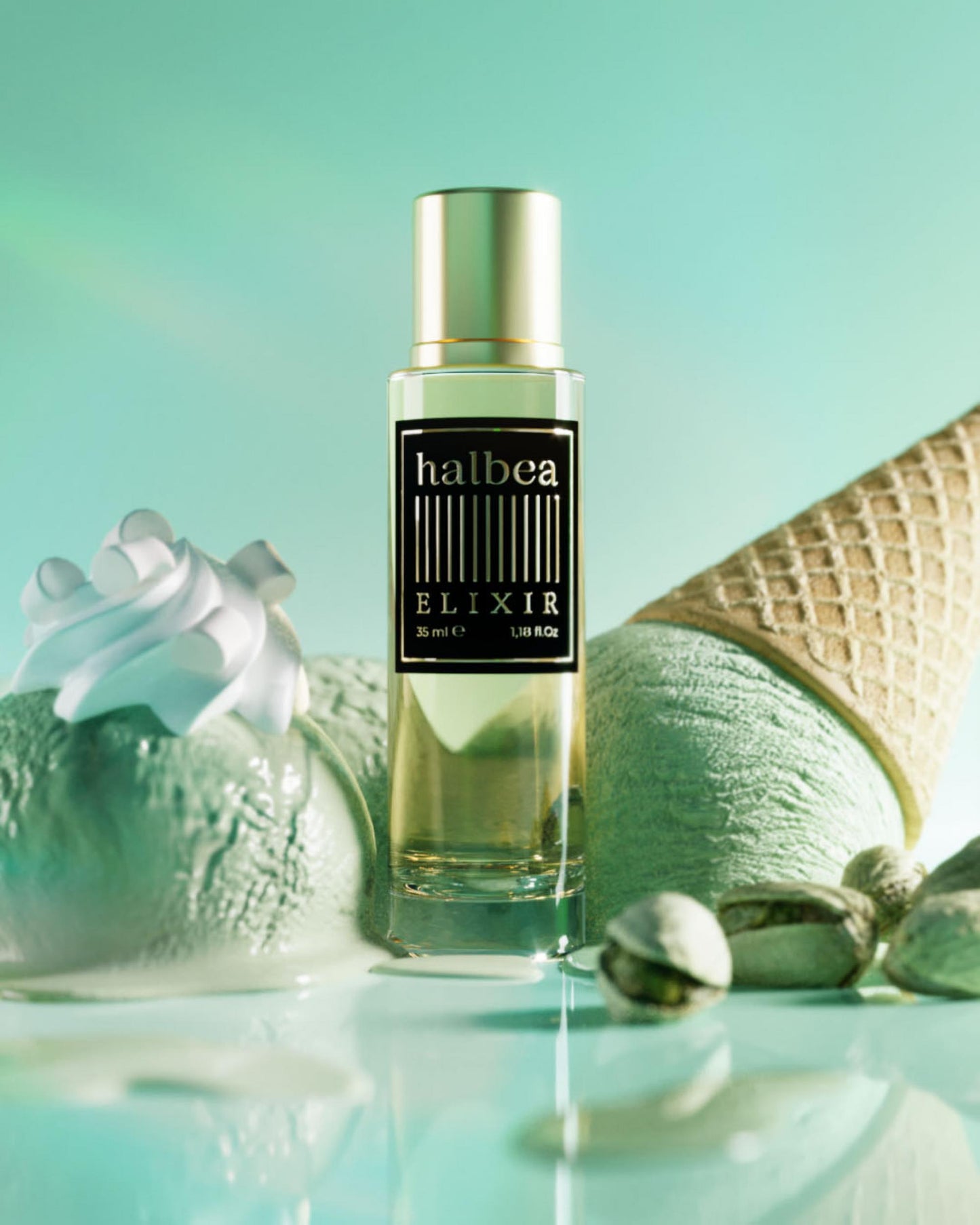 Halbea Green Treat 025 Elixir – Unisex Parfum mit Pistazie & Karamell