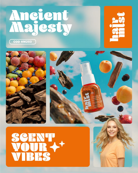 Ancient Majesty 203 – Opulentes Haarparfum mit orientalisch-holziger Tiefe