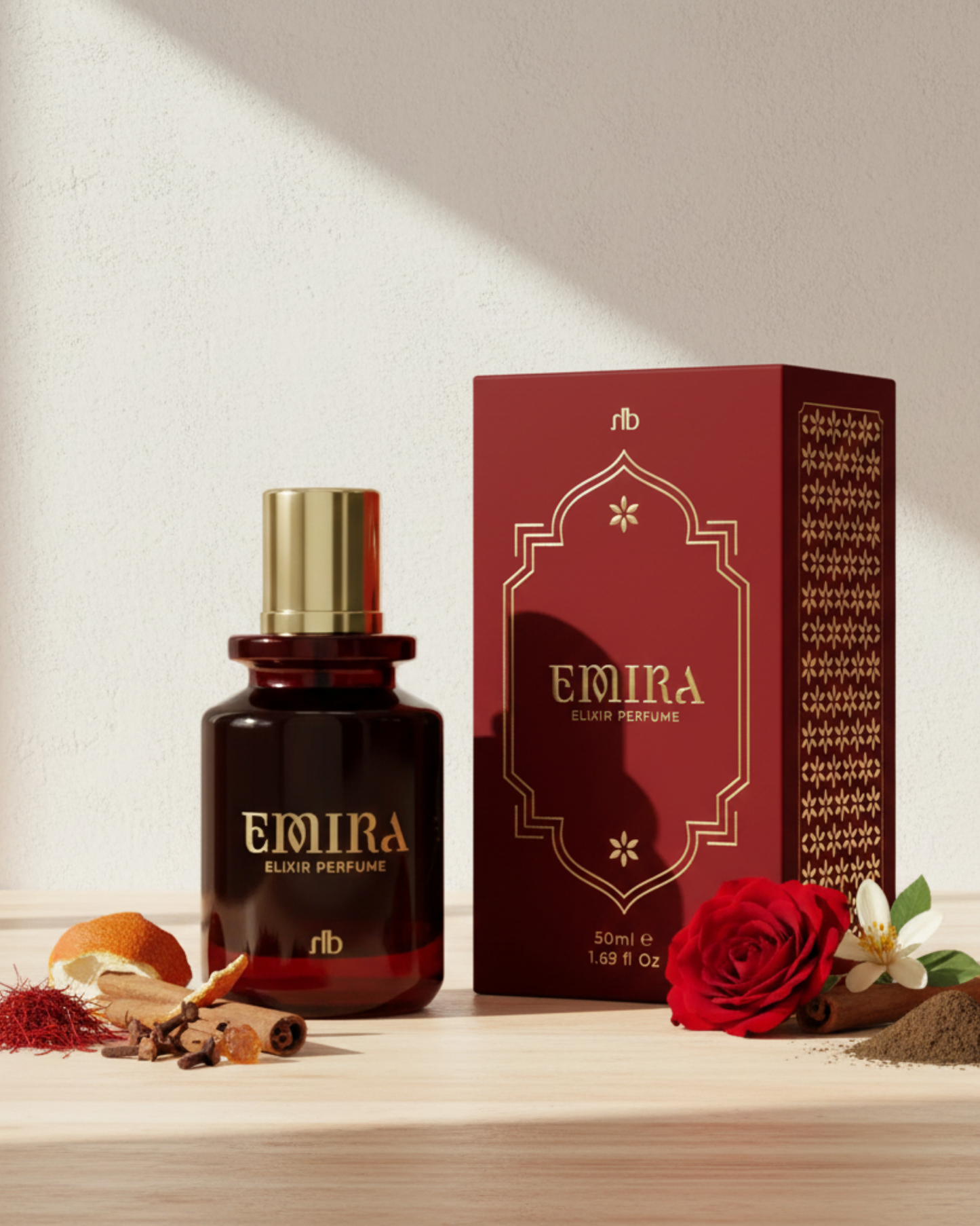 Halbea Emira 256 Elixir – Unisex Parfum mit Safran & Oud