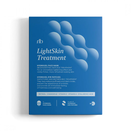 Halbea LightSkin Treatment – Hydrogel Maske & Augenpatches