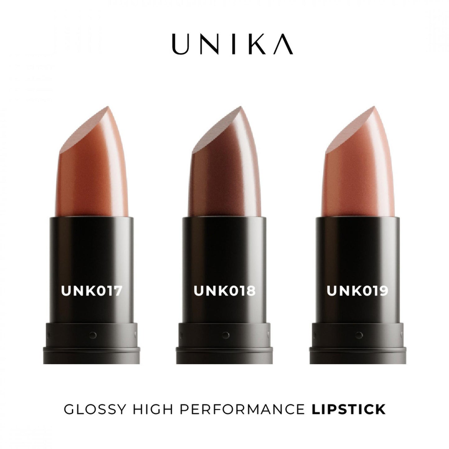 Unika Glänzender Lippenstift „Rose Glow“ – 4,5 g