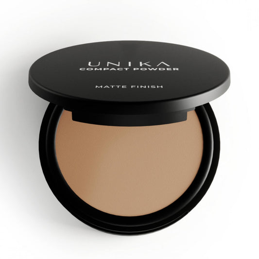 Unika Mattierendes Kompaktpuder Dark